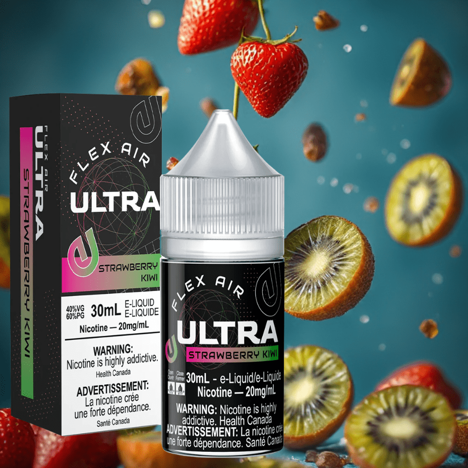 Flex Air Ultra Salt-Strawberry Kiwi Morden Vape SuperStore and Cannabis Manitoba Canada