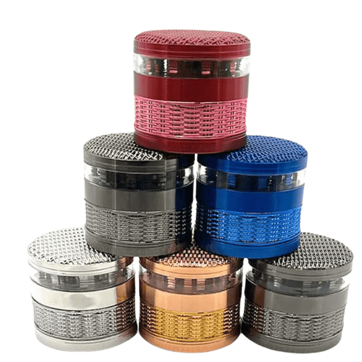 Fortune Aluminum 4 Piece Grinder - 2.5" 2.5" / 62mm Morden Vape SuperStore and Cannabis Manitoba Canada