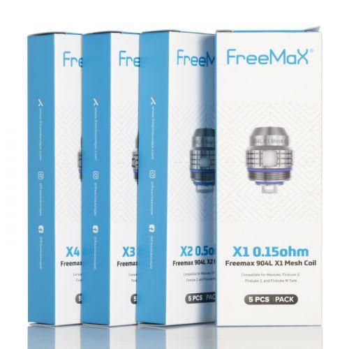 Freemax Fireluke 904L Mesh Coils-5pkg 5/pkg / X1 Single Mesh-0.15 ohm Morden Vape SuperStore and Cannabis Manitoba Canada