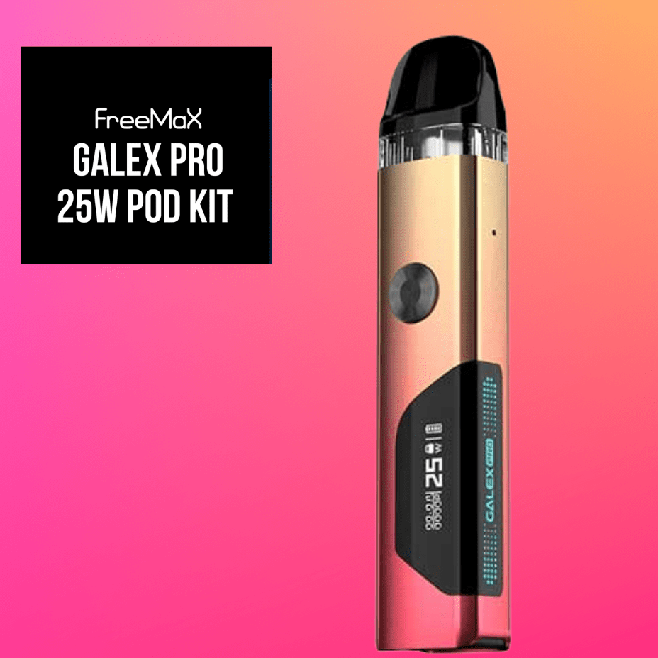 Freemax Galex Pro Pod Kit-25W Pink Gold Morden Vape SuperStore and Cannabis Manitoba Canada