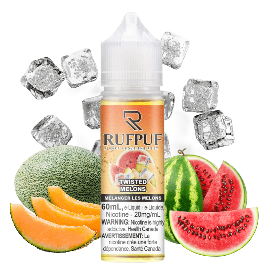 Gcore RufPuf Salt Twisted Melons Salt Nic-60ml 20mg / 60mL Morden Vape SuperStore and Cannabis Manitoba Canada