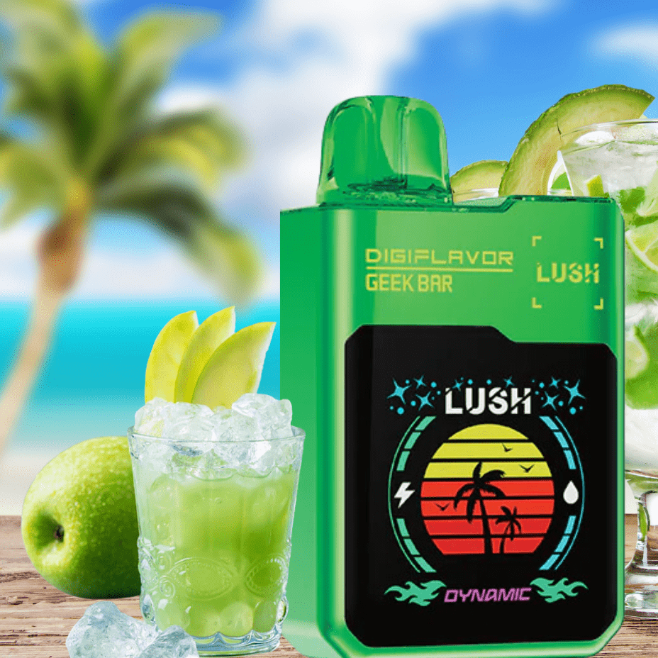 Geek Bar Digiflavor Lush 20k Disposable Vape-Green Apple Ice Morden Vape SuperStore and Cannabis Manitoba Canada