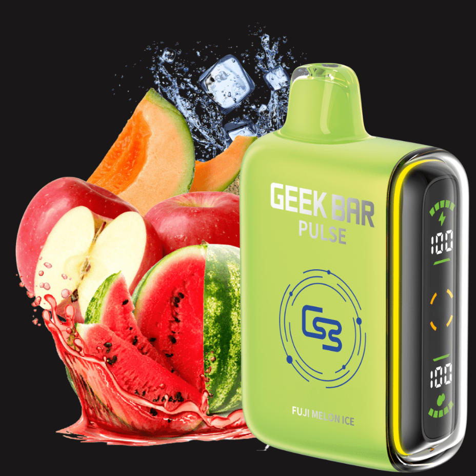 Geek Bar Pulse 9000 Disposable Vape-Fuji Melon Ice 20mg / 9000 Puffs Morden Vape SuperStore and Cannabis Manitoba Canada