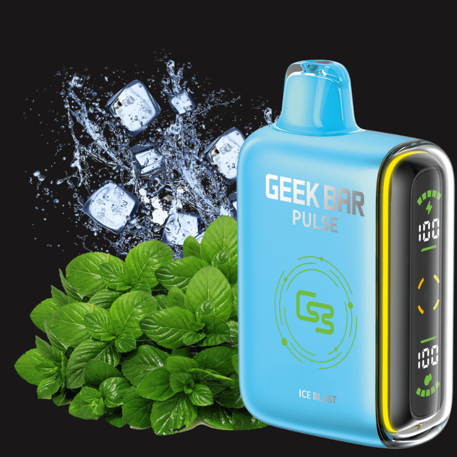 Geek Bar Pulse 9000 Disposable Vape-Ice Blast 20mg / 9000 Puffs Morden Vape SuperStore and Cannabis Manitoba Canada