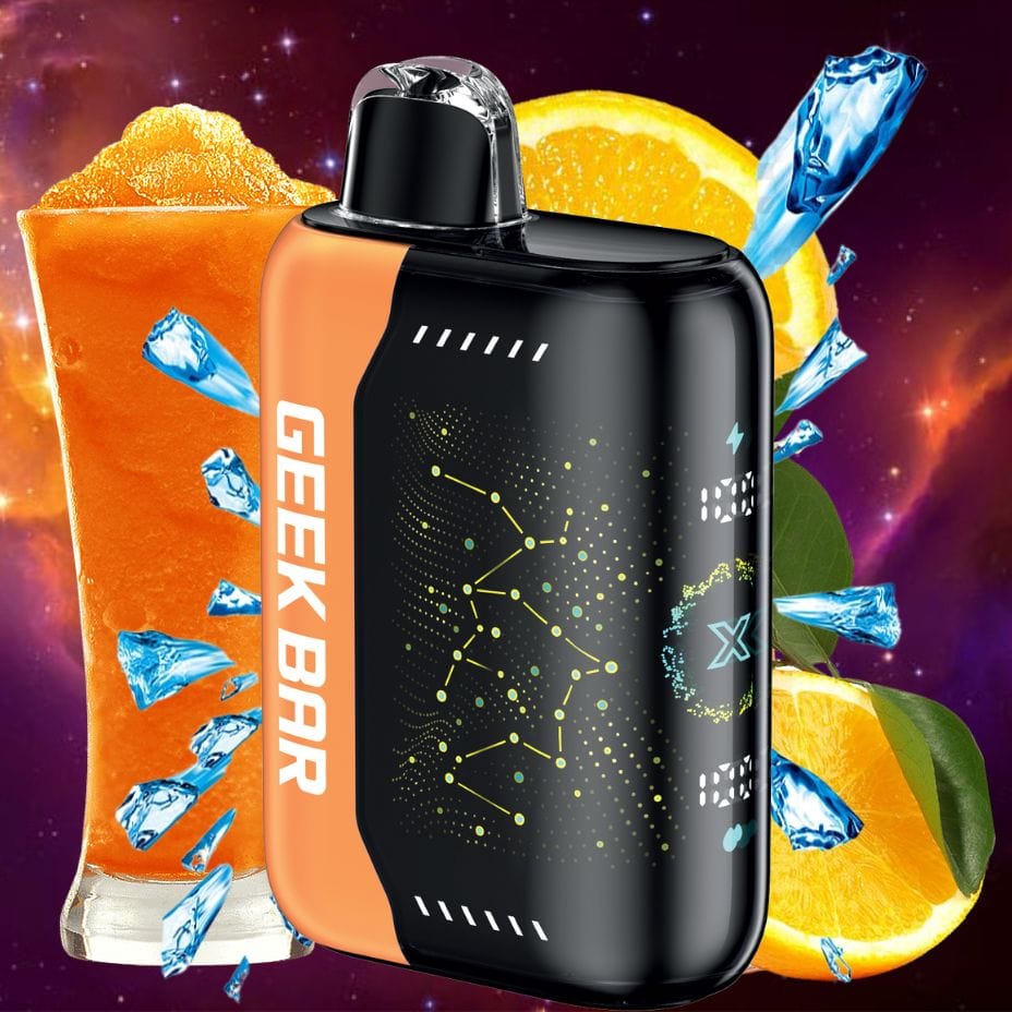 Geek Bar Pulse X 25K Disposable Vape - Tropical Orange Ice 25000 Puffs / 20mg Morden Vape SuperStore and Cannabis Manitoba Canada