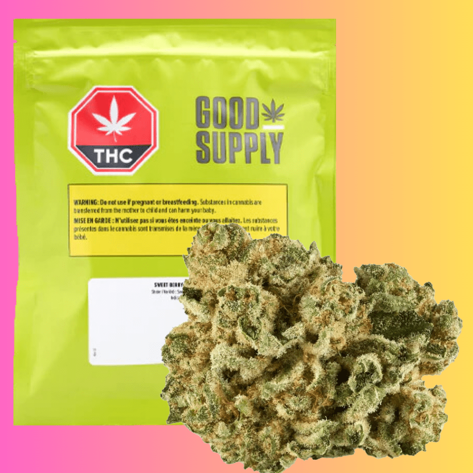 Good Supply Sweet Berry Kush Sativa Flower-28g 28g Morden Vape SuperStore and Cannabis Manitoba Canada