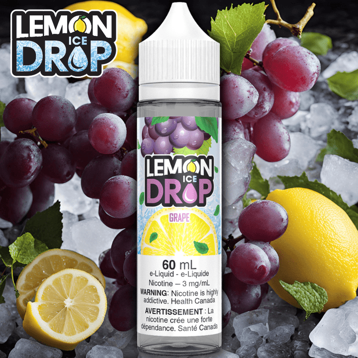 Grape Ice by Lemon Drop E-Liquid Morden Vape SuperStore and Cannabis Manitoba Canada