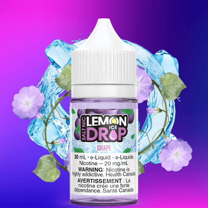 Grape Ice Salts by Lemon Drop E-Liquid Morden Vape SuperStore and Cannabis Manitoba Canada