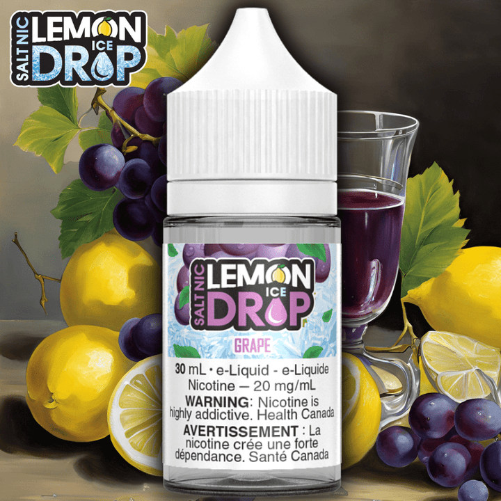 Grape Ice Salts by Lemon Drop E-Liquid Morden Vape SuperStore and Cannabis Manitoba Canada