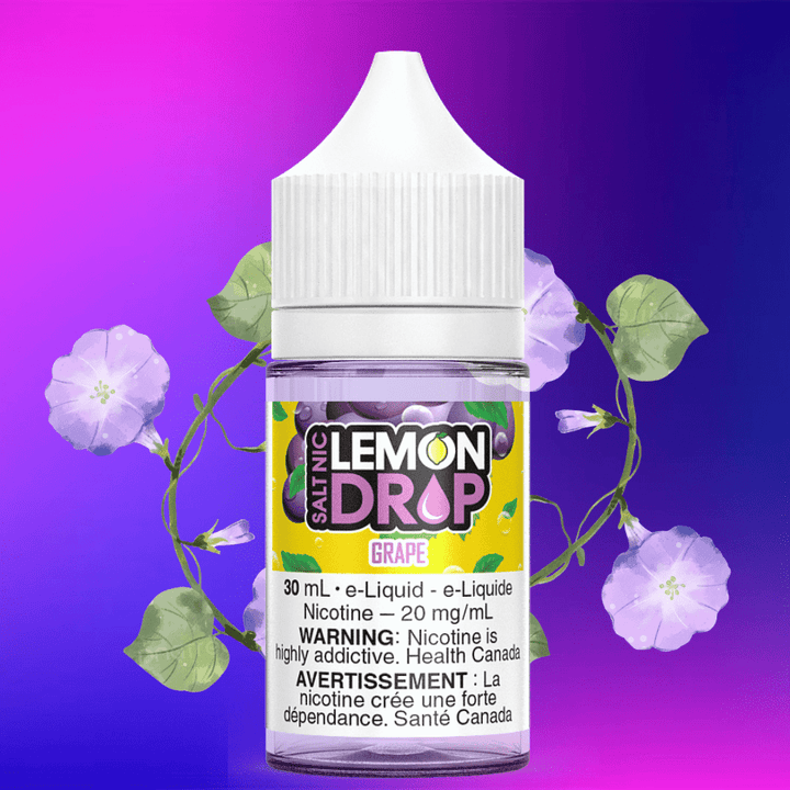 Grape Salts by Lemon Drop E-Liquids Morden Vape SuperStore and Cannabis Manitoba Canada