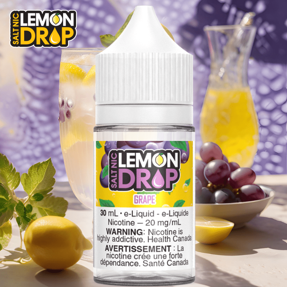 Grape Salts by Lemon Drop E-Liquids Morden Vape SuperStore and Cannabis Manitoba Canada