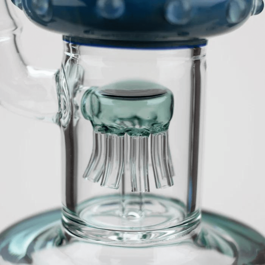 H2o Jelly Fish 7mm Percolator Bong-16" Morden Vape SuperStore and Cannabis Manitoba Canada