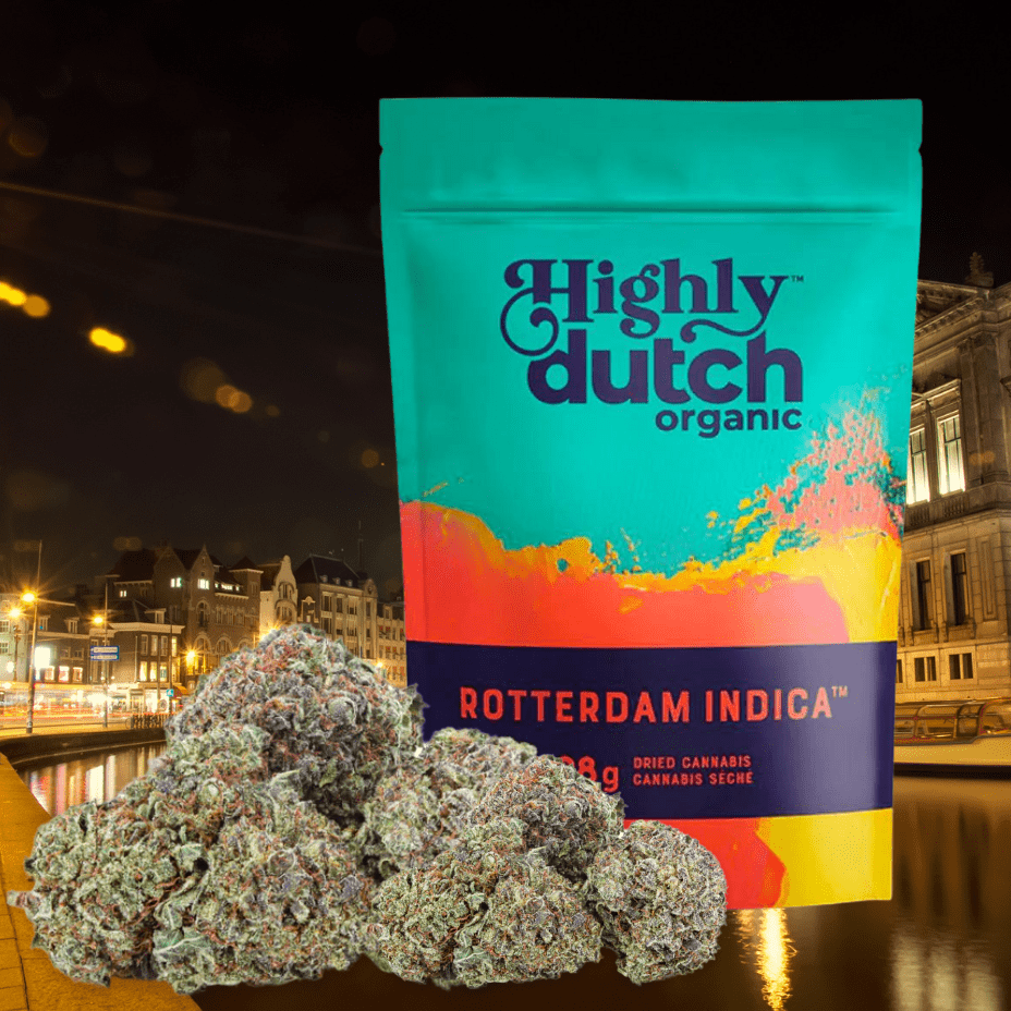 Highly Dutch Organic Amsterdam Indica Flower-28g 28g Morden Vape SuperStore and Cannabis Manitoba Canada