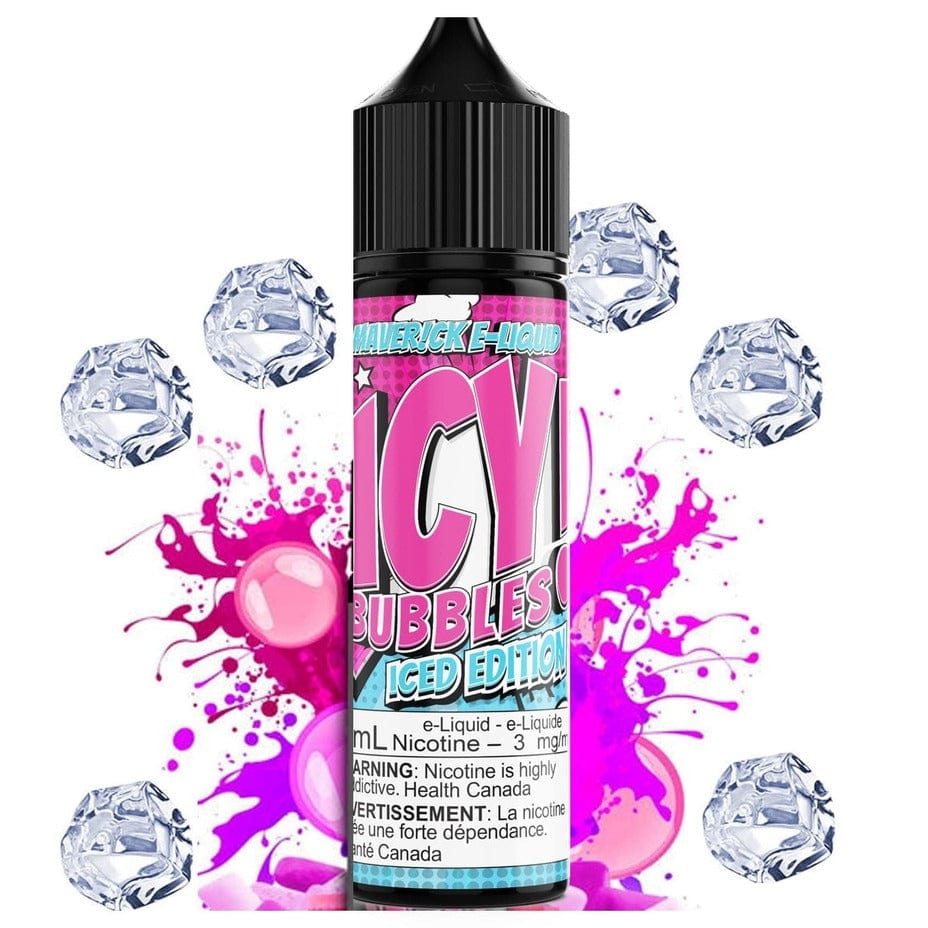 Icy Bubbles by Maverick E-Liquid 60ml / 3mg Morden Vape SuperStore and Cannabis Manitoba Canada