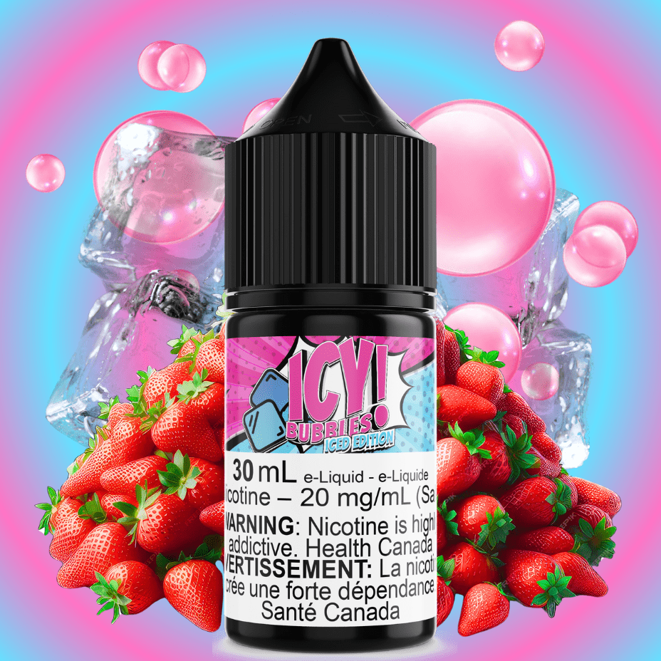 Icy Bubbles Salt by Maverick E-Liquid Morden Vape SuperStore and Cannabis Manitoba Canada