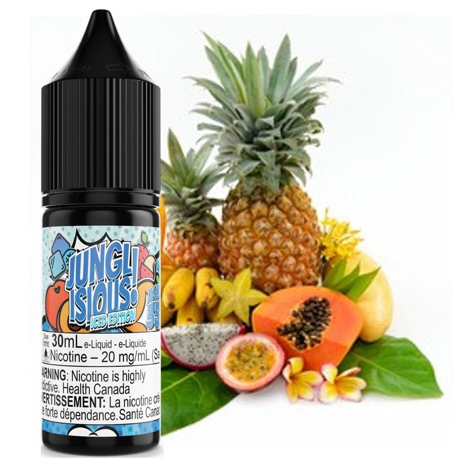 Junglicious Iced Salt by Maverick E-Liquid 30mL / 12mg Morden Vape SuperStore and Cannabis Manitoba Canada