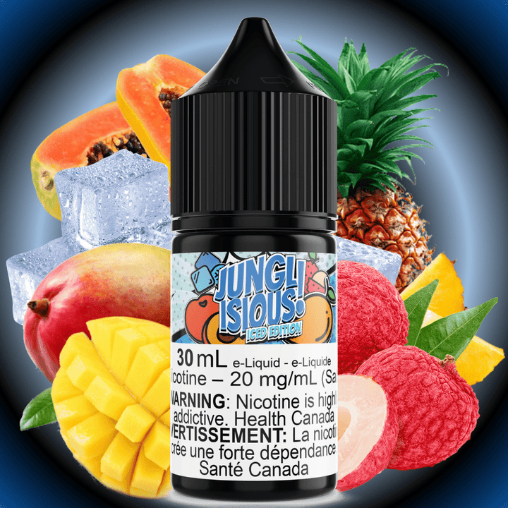 Junglicious Iced Salt by Maverick E-Liquid Morden Vape SuperStore and Cannabis Manitoba Canada