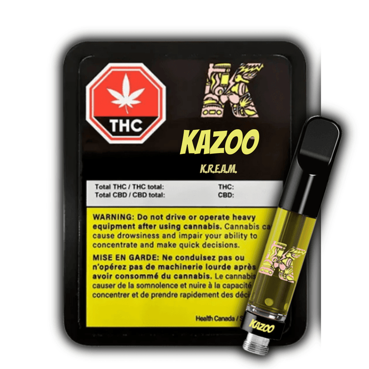 Kazoo K.R.E.A.M. Hybrid Cartridge-1g 1g Morden Vape SuperStore and Cannabis Manitoba Canada