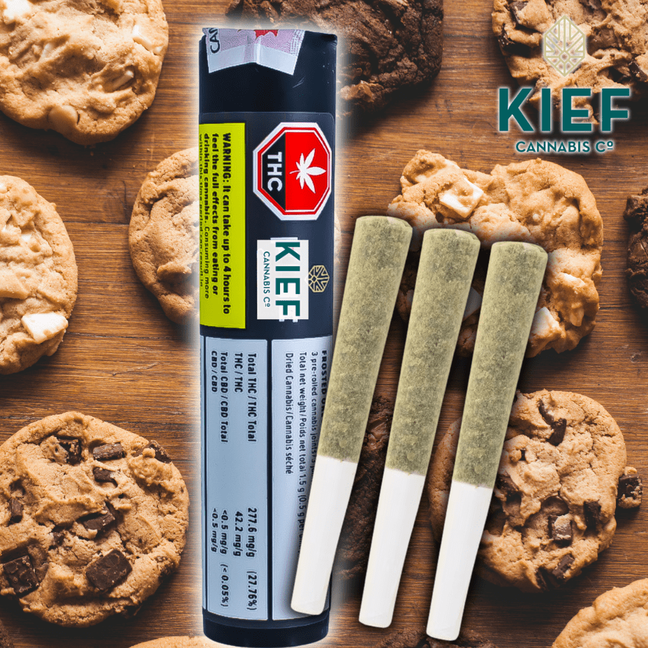 Kief Cannabis Frosted Oreoz Sativa Pre-rolls 3x0.5g 3x0.5g Morden Vape SuperStore and Cannabis Manitoba Canada