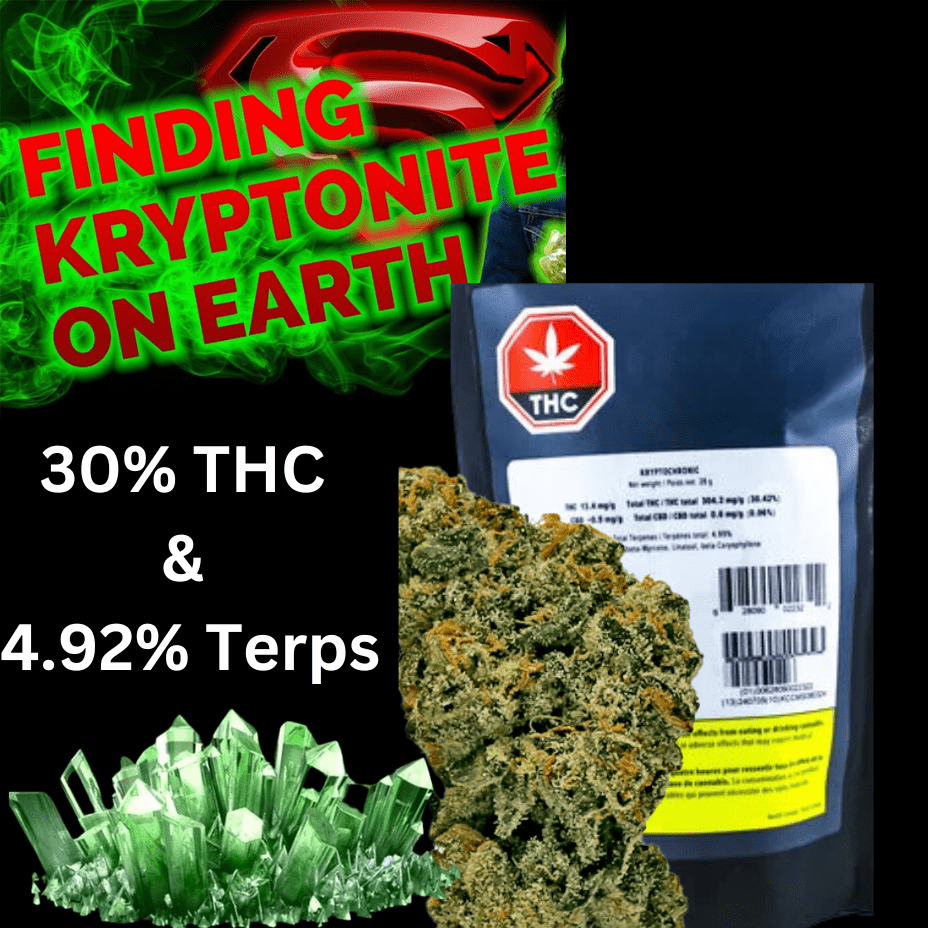 Kief Cannabis Kryptochronic Indica Flower-28g 28g Morden Vape SuperStore and Cannabis Manitoba Canada