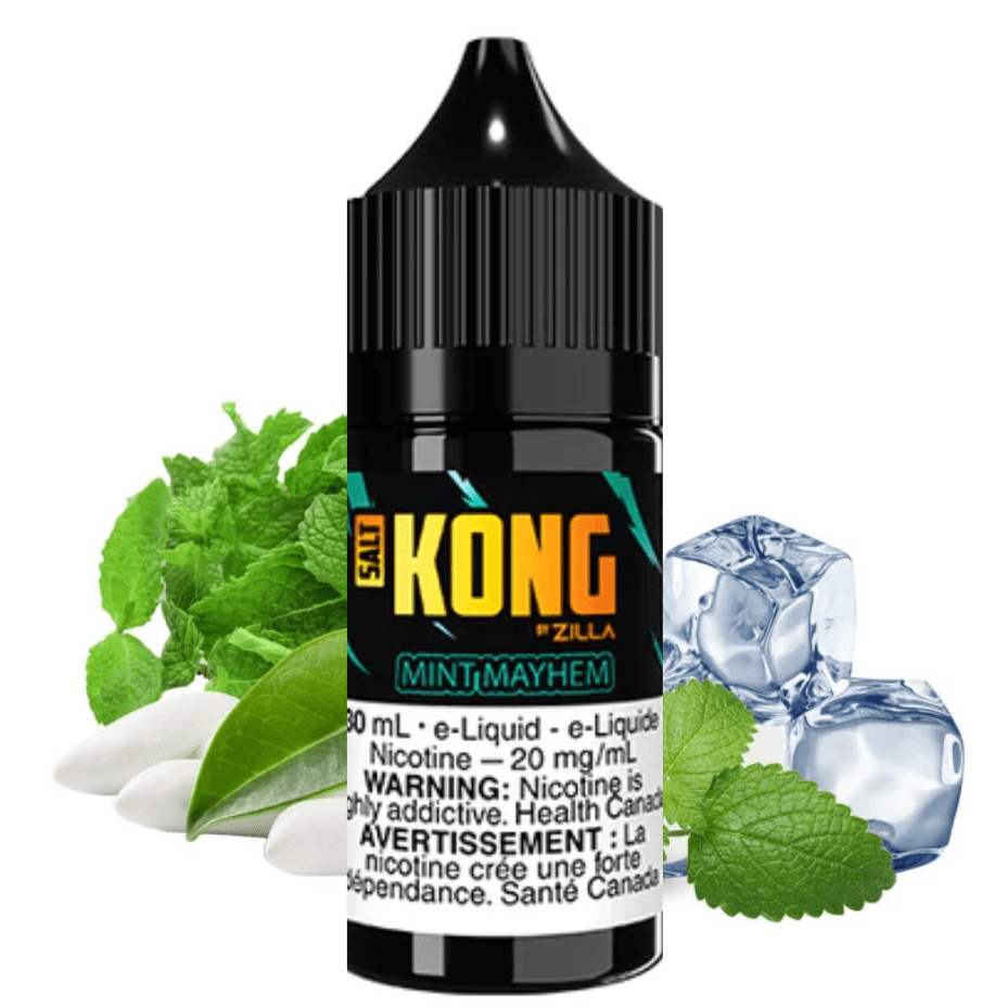 Kong Salt by Zilla-Mint Mayhem Morden Vape Superstore & Cannabis, Manitoba Canada