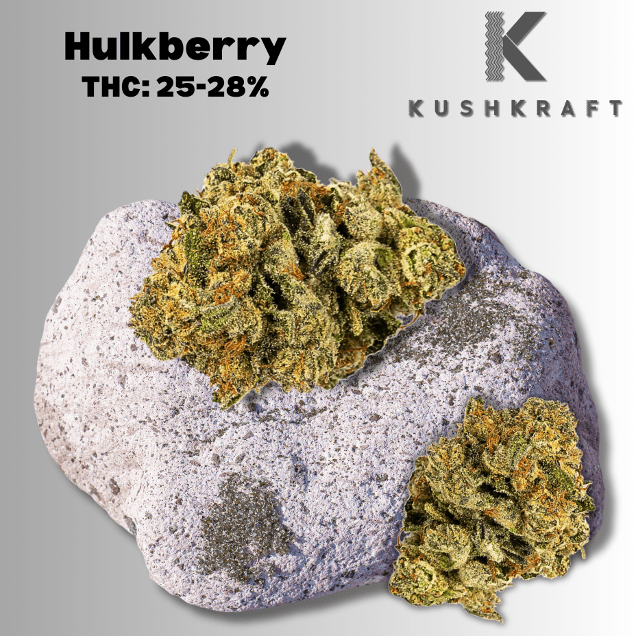 KushKraft Hulkberry Sativa Flower-7g 7g Morden Vape SuperStore and Cannabis Manitoba Canada