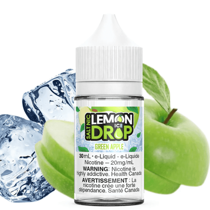 Lemon Drop Salt-Green Apple Ice 12mg Morden Vape SuperStore and Cannabis Manitoba Canada