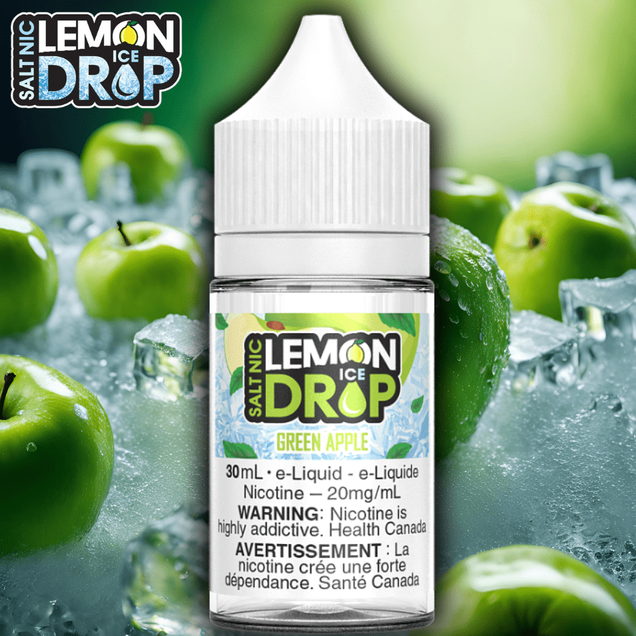 Lemon Drop Salt-Green Apple Ice Morden Vape SuperStore and Cannabis Manitoba Canada