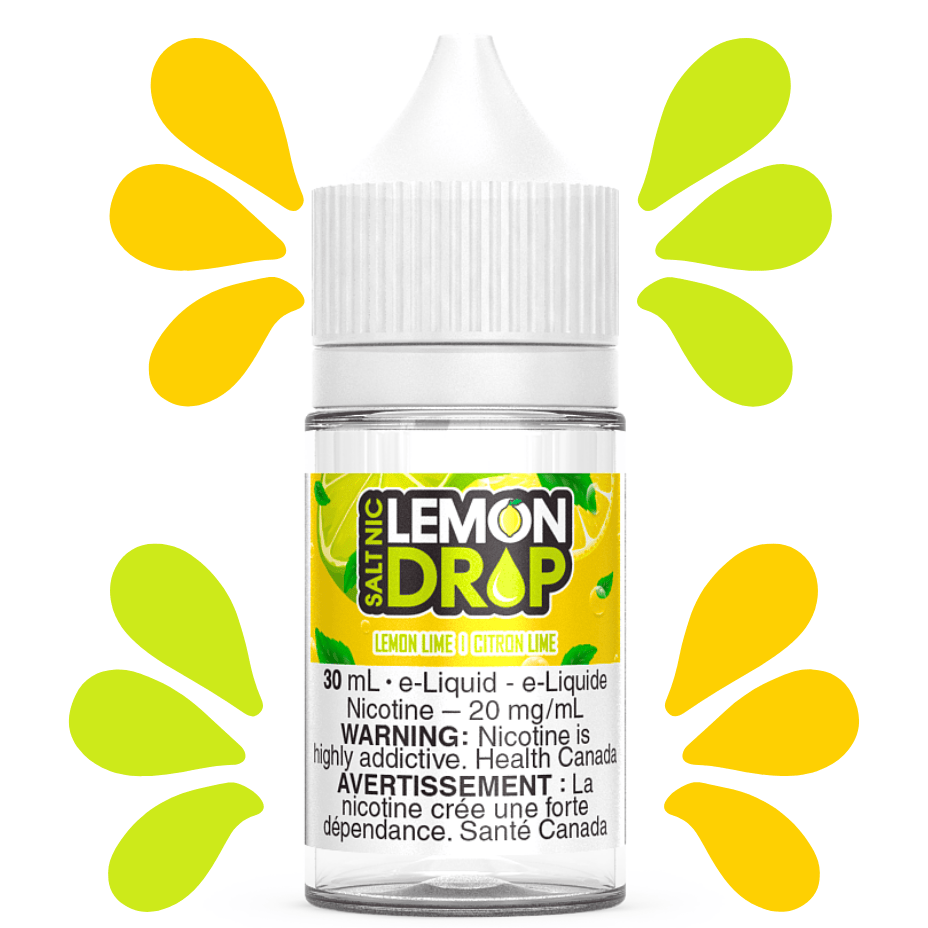 Lemon Drop Salt - Lemon Lime 30ml Morden Vape SuperStore and Cannabis Manitoba Canada