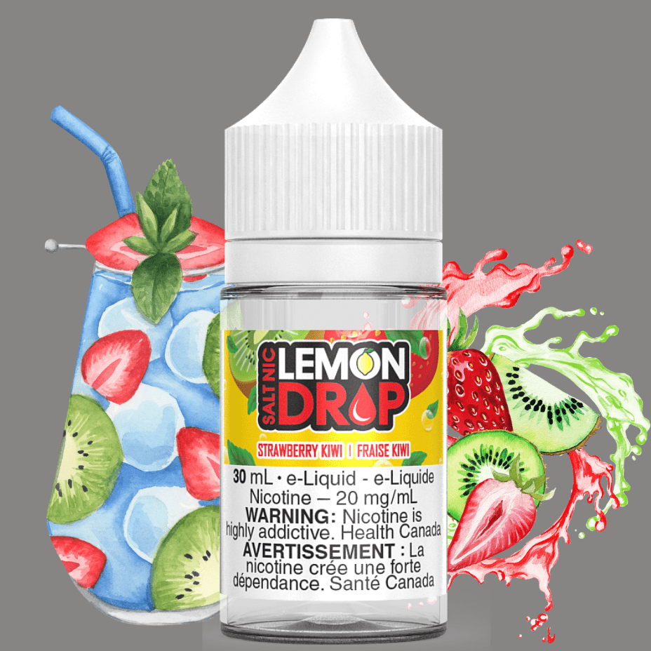 Lemon Drop Salt - Strawberry Kiwi 30ml 30ml / 12mg Morden Vape SuperStore and Cannabis Manitoba Canada