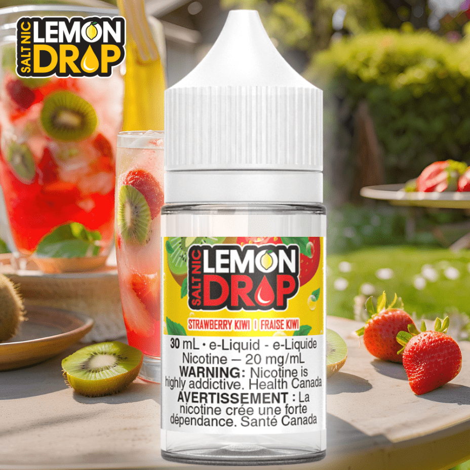 Lemon Drop Salt - Strawberry Kiwi 30ml Morden Vape SuperStore and Cannabis Manitoba Canada