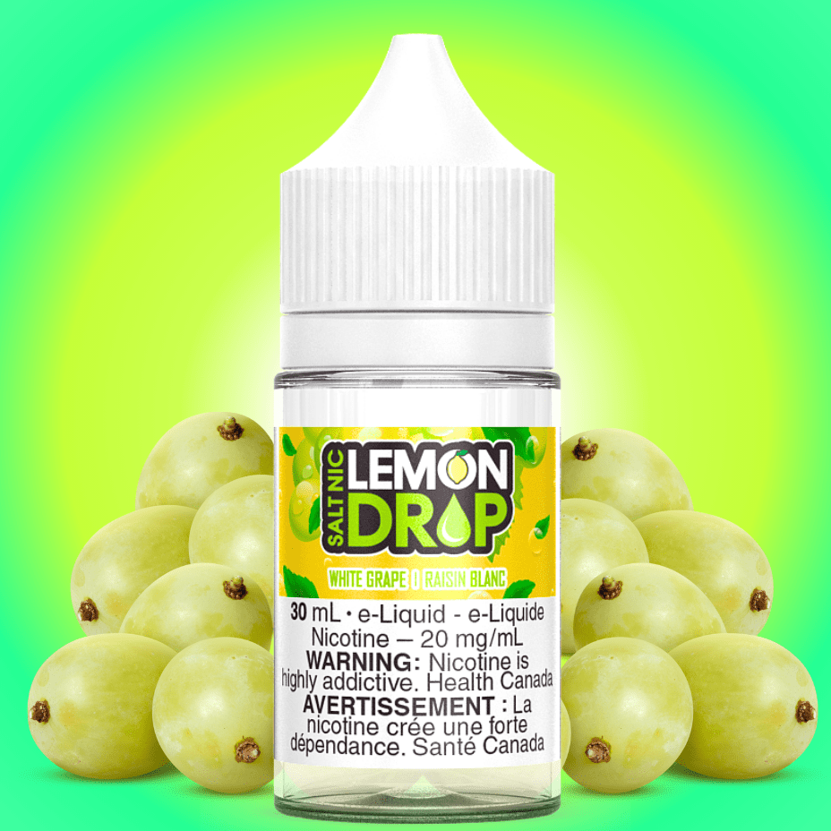 Lemon Drop Salt - White Grape 30ml 30ml / 12mg Morden Vape SuperStore and Cannabis Manitoba Canada