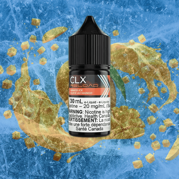 Mango Ice Salt by CLX Reload E-Liquid Morden Vape SuperStore and Cannabis Manitoba Canada