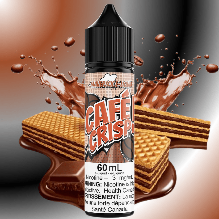 Cafe Crisp by Maverick E-Liquid Morden Vape SuperStore and Cannabis Manitoba Canada