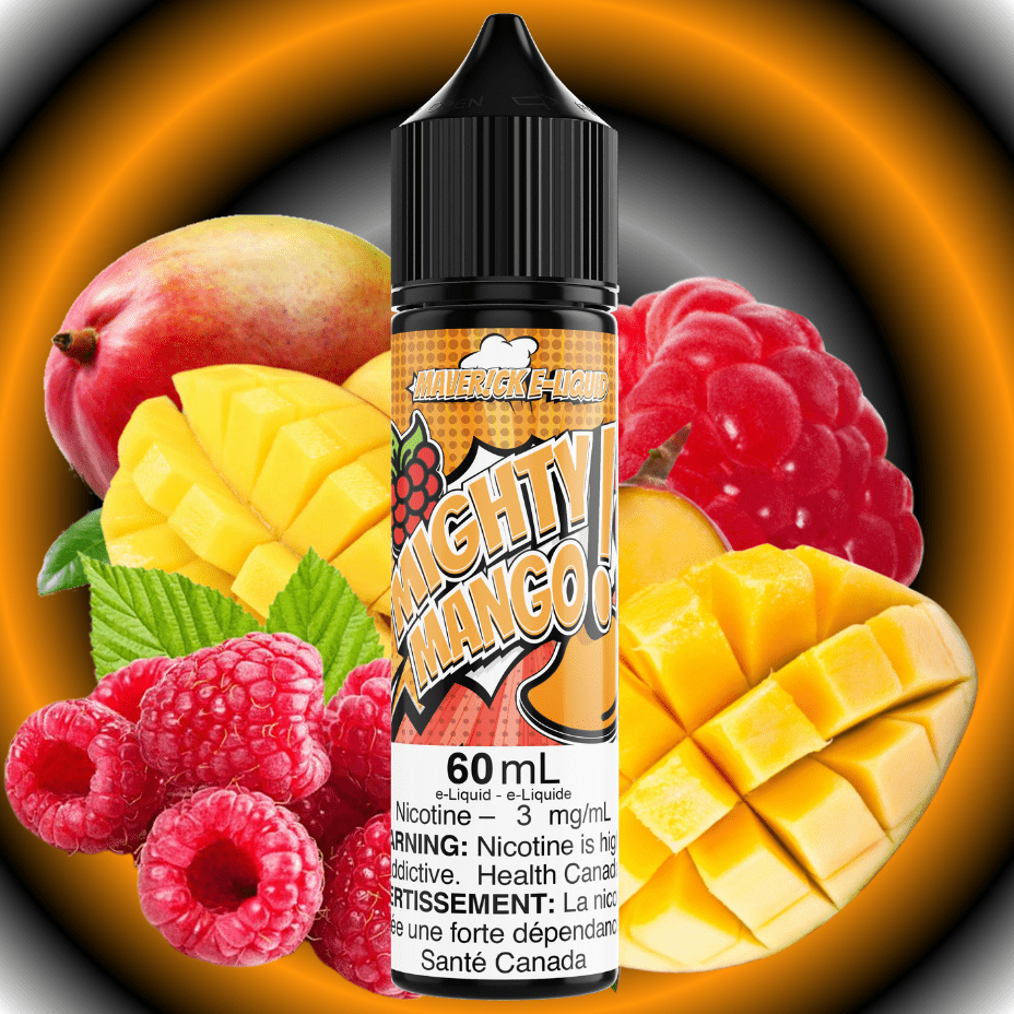 Mighty Mango by Maverick E-Liquid Morden Vape SuperStore and Cannabis Manitoba Canada