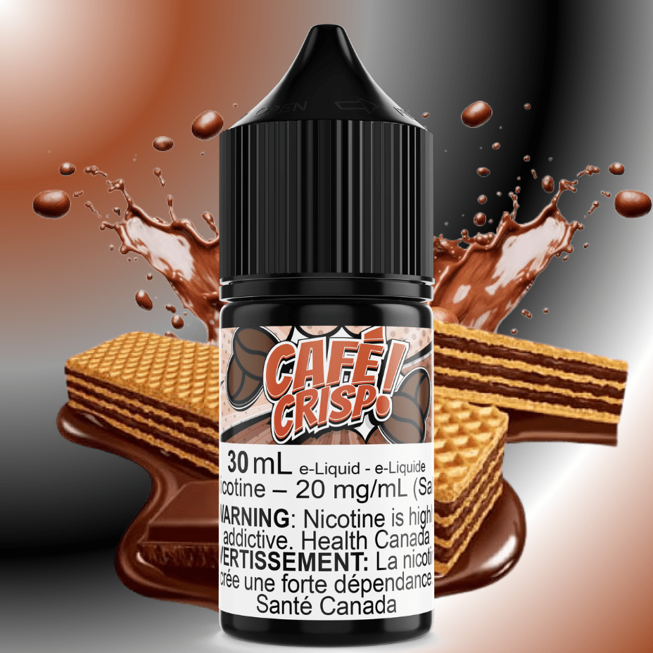 Cafe Crisp Salt by Maverick E-Liquid Morden Vape SuperStore and Cannabis Manitoba Canada