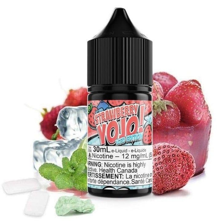 Strawberry Yojo Iced Salt by Maverick E-Liquid 30ml / 12mg Morden Vape SuperStore and Cannabis Manitoba Canada