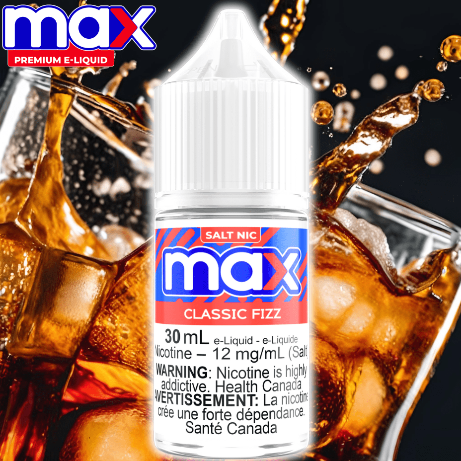 Max E-Liquid - Classic Fizz Salt Morden Vape SuperStore and Cannabis Manitoba Canada