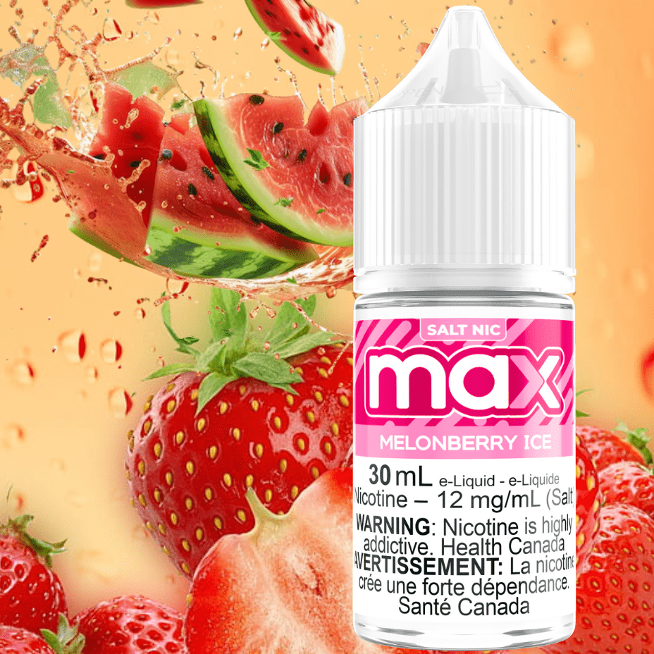 Max E-Liquid - Melonberry Ice Salt Morden Vape SuperStore and Cannabis Manitoba Canada