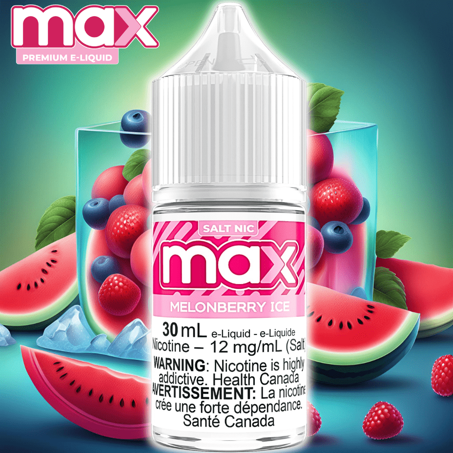 Max E-Liquid - Melonberry Ice Salt Morden Vape SuperStore and Cannabis Manitoba Canada