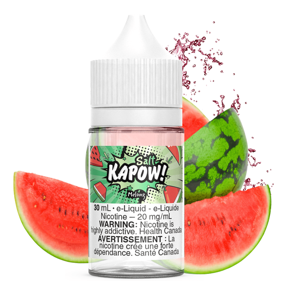 Melonz Salt by Kapow E-liquid Morden Vape SuperStore and Cannabis Manitoba Canada