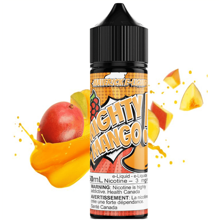 Mighty Mango by Maverick E-Liquid 60ml / 3mg Morden Vape SuperStore and Cannabis Manitoba Canada