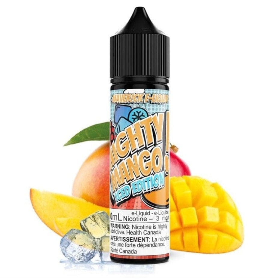 Mighty Mango Iced by Maverick E-Liquid 60ml / 3mg Morden Vape SuperStore and Cannabis Manitoba Canada