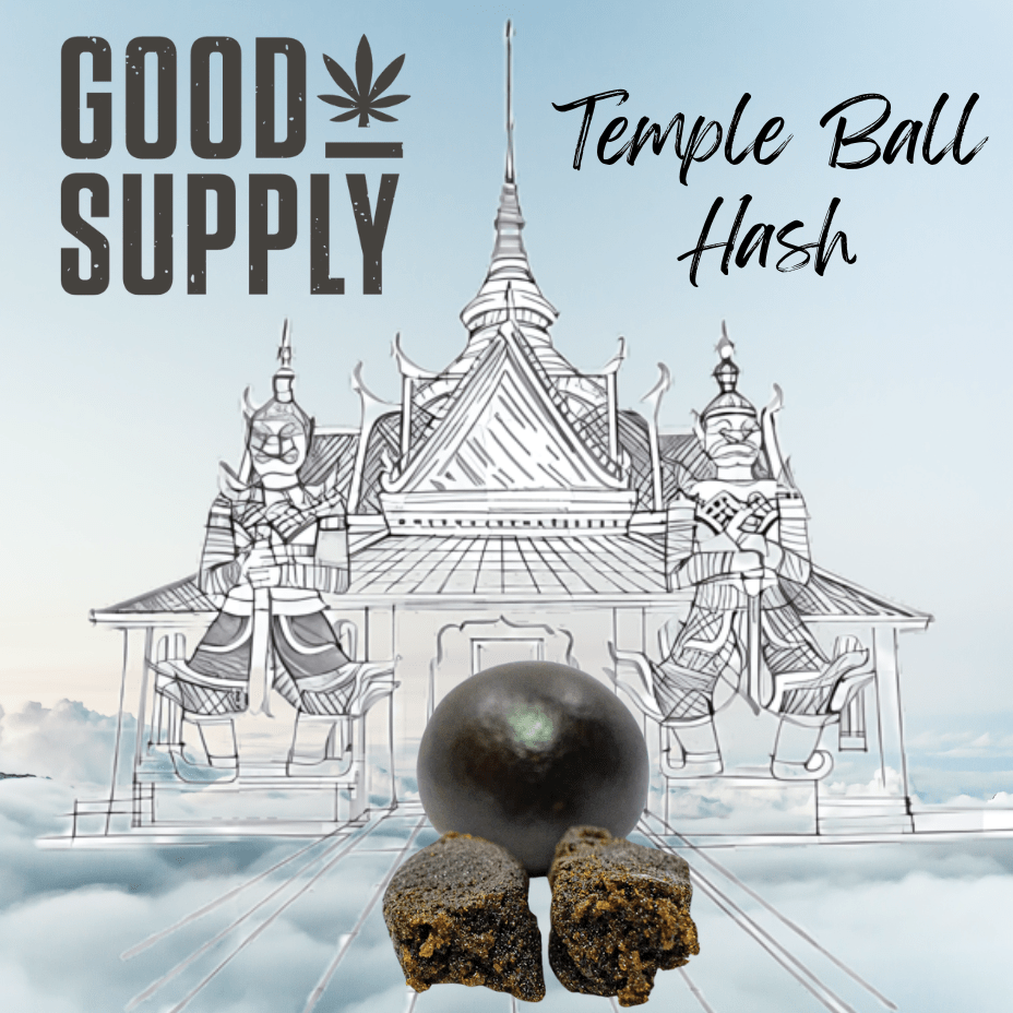 Good Supply Jean Guy Temple Ball Hash-2g Morden Vape SuperStore and Cannabis Manitoba Canada