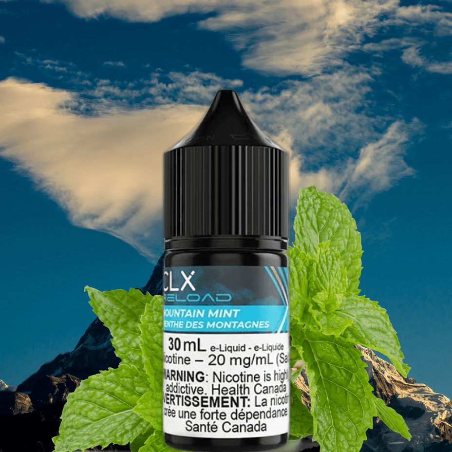 Mountain Mint Salt by CLX Reload E-Liquid Morden Vape SuperStore and Cannabis Manitoba Canada