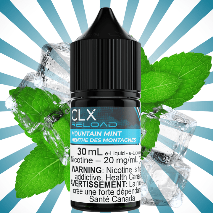 Mountain Mint Salt by CLX Reload E-Liquid Morden Vape SuperStore and Cannabis Manitoba Canada