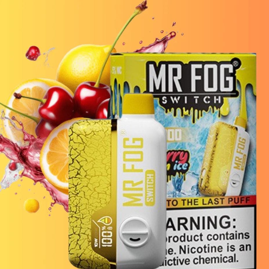 Mr Fog Switch 15K Disposable Vape-Cherry Lemon 15000 Puffs Morden Vape SuperStore and Cannabis Manitoba Canada