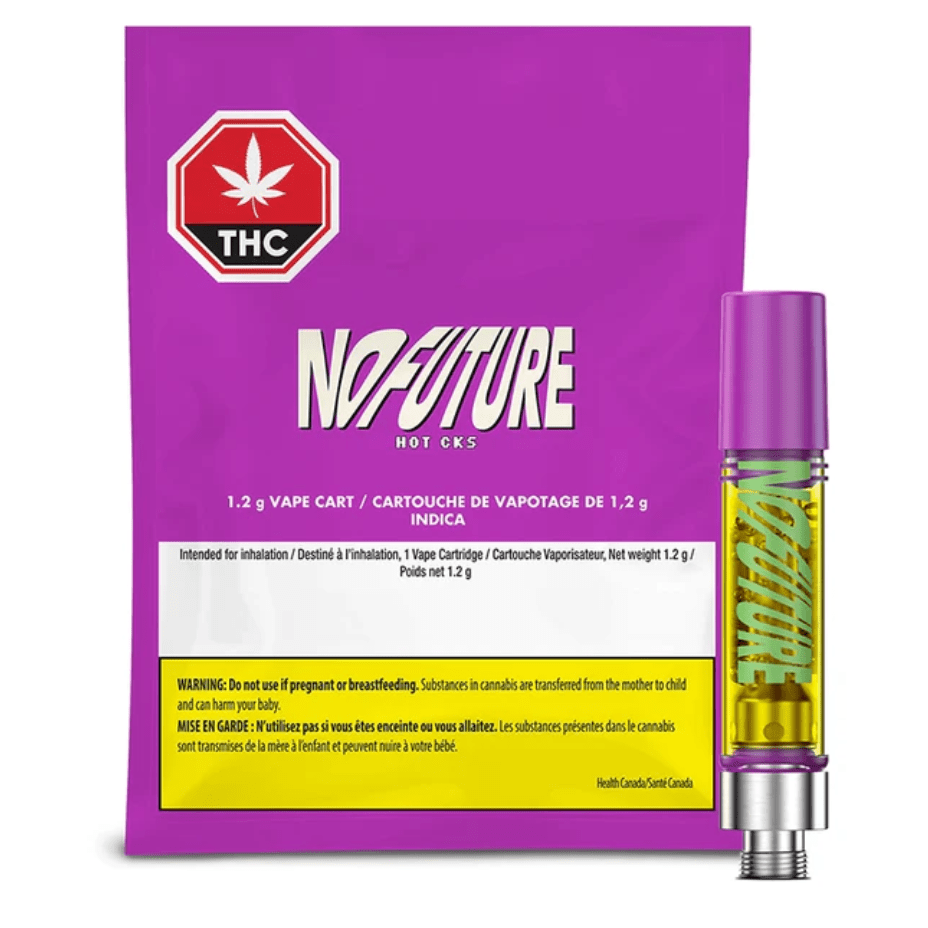 No Future Hot Cks Indica 510 Cartridge-1.2g 1.2g Morden Vape SuperStore and Cannabis Manitoba Canada