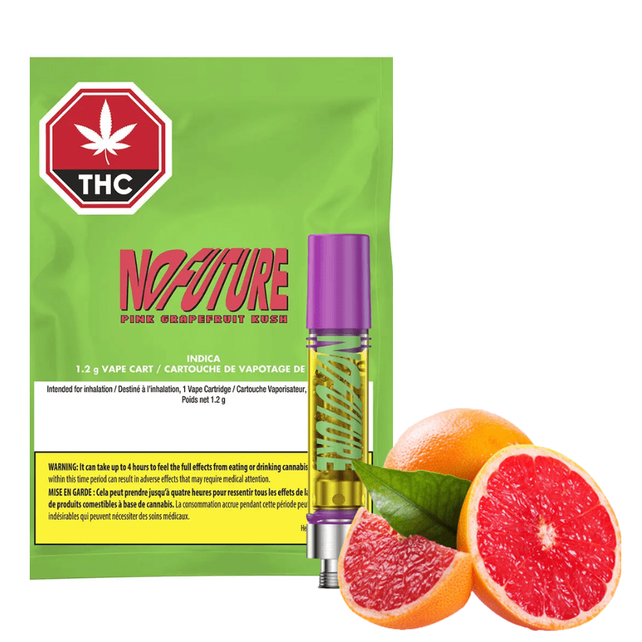 No Future Pink Grapefruit Kush 510 Cart-1.2g 1.2g Morden Vape SuperStore and Cannabis Manitoba Canada