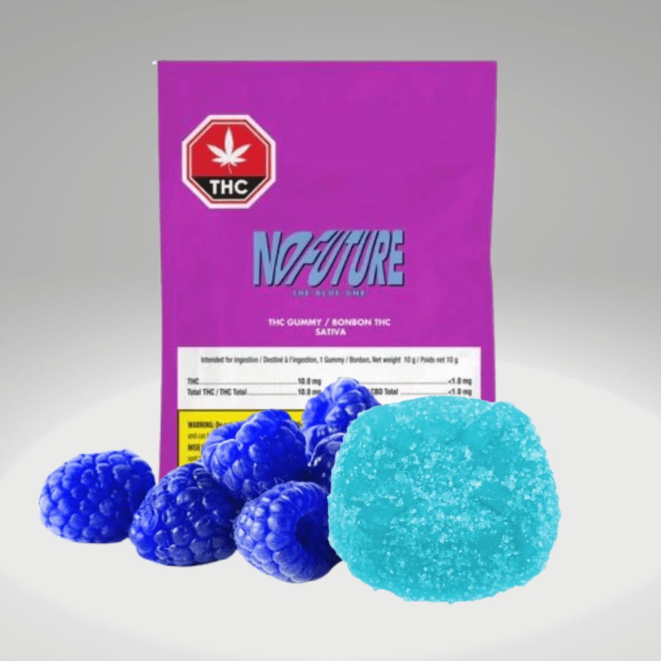 No Future The Blue One Sativa Gummy-1x10mg 1x10mg Morden Vape SuperStore and Cannabis Manitoba Canada